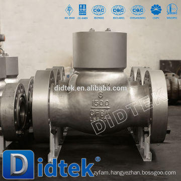 Didtek Cast Steel Swing Flange End Check Valve With Drawing